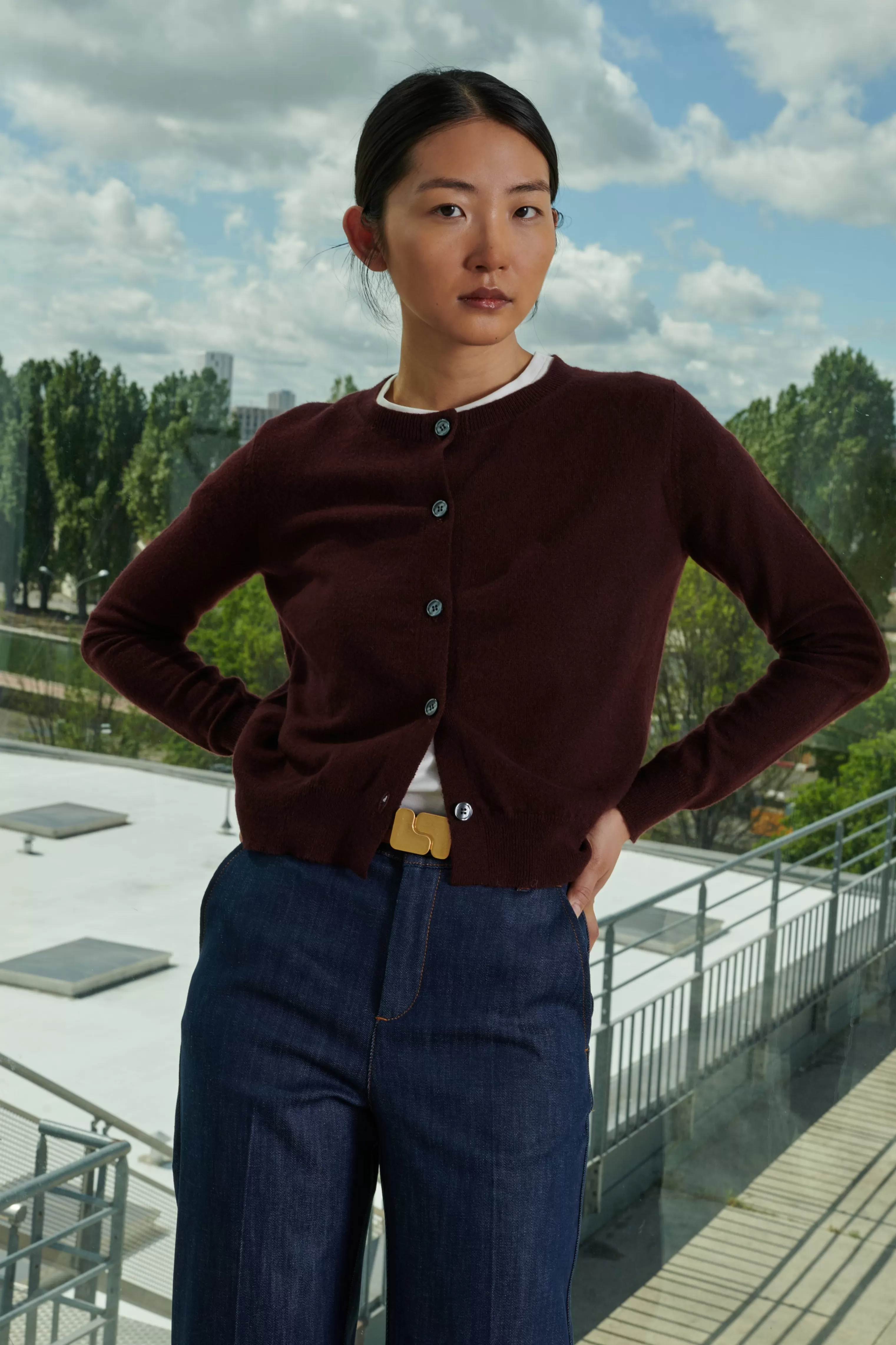 Soeur -CARDIGAN WINNER Marron