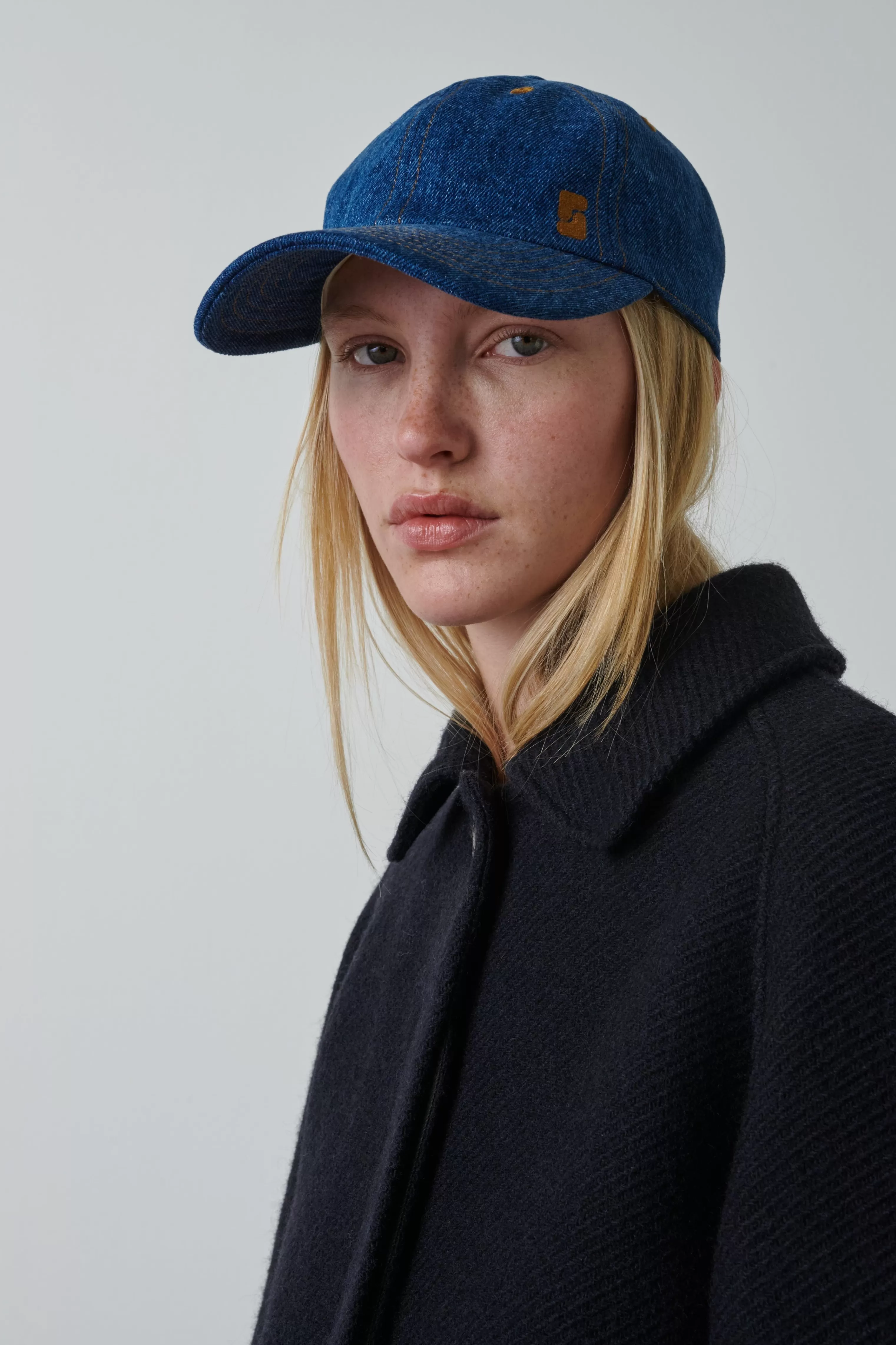 Soeur -CASQUETTE SERENA Denim Bleu Delave