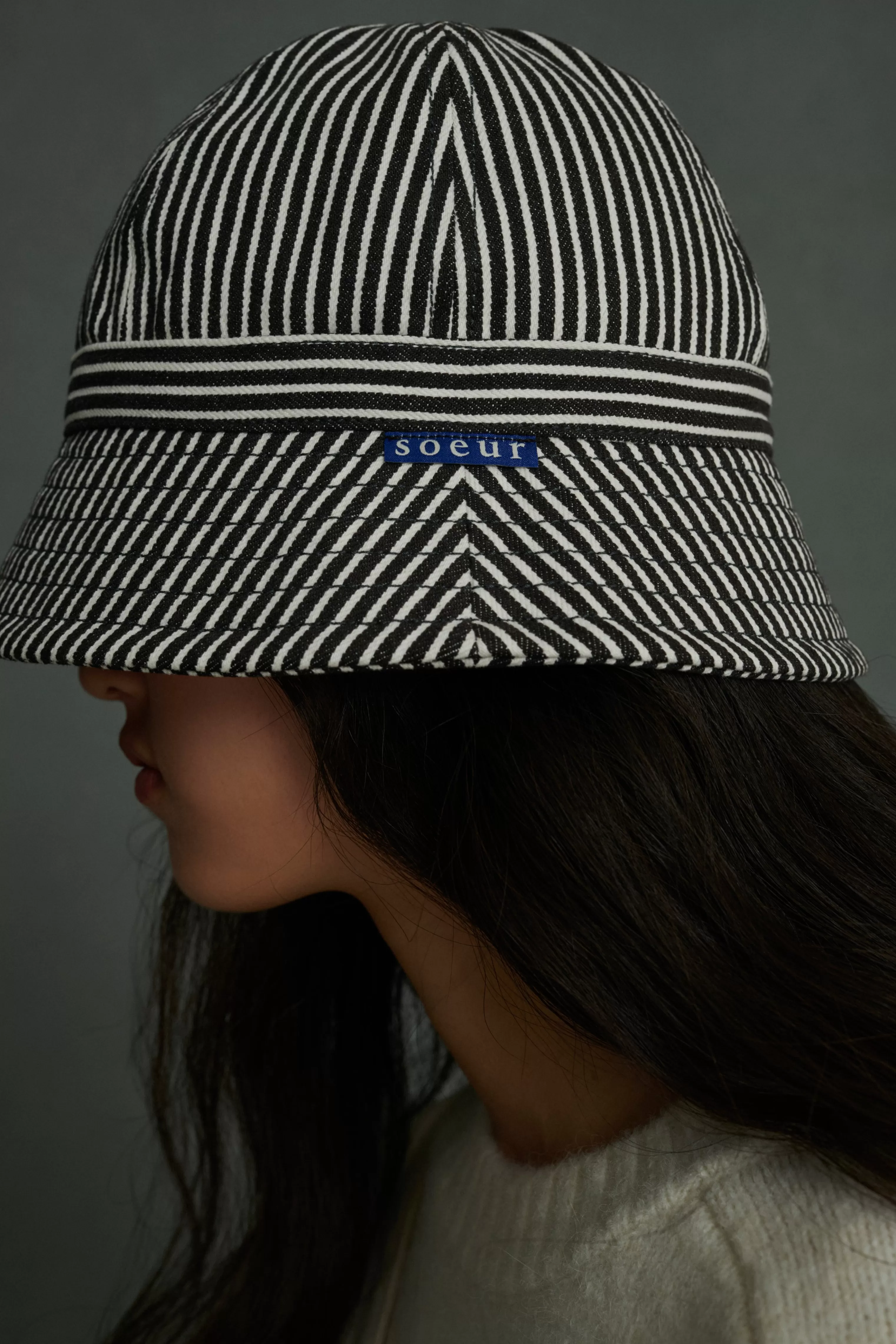 Soeur -CHAPEAU POTTI noir/blanc