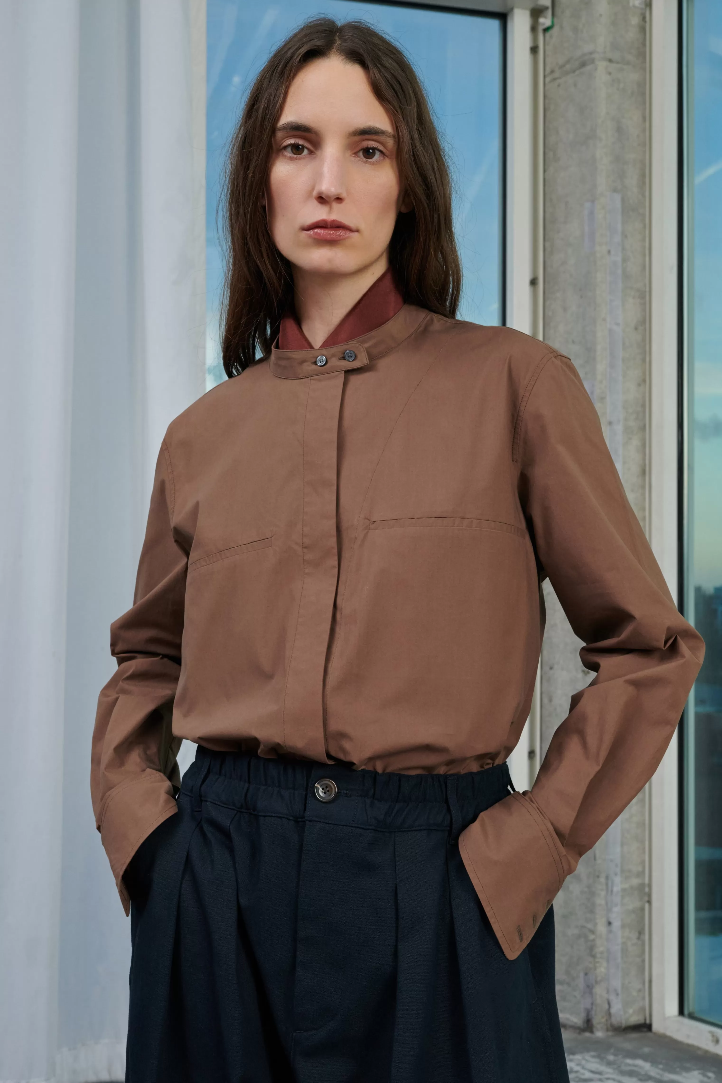 Soeur -CHEMISE VESTA Marron Glacé