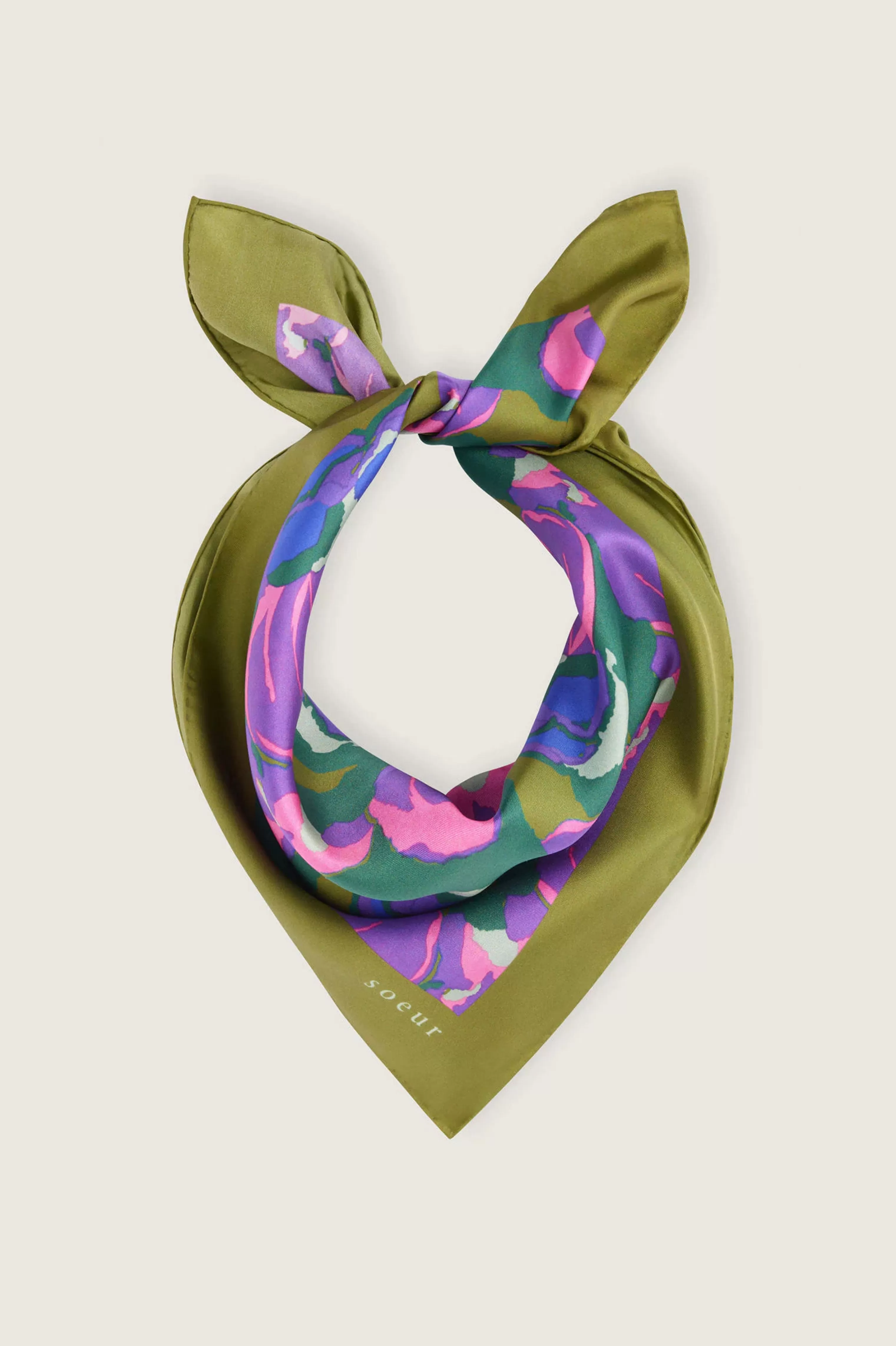 Soeur -FOULARD CAPUCINE Multico Rose