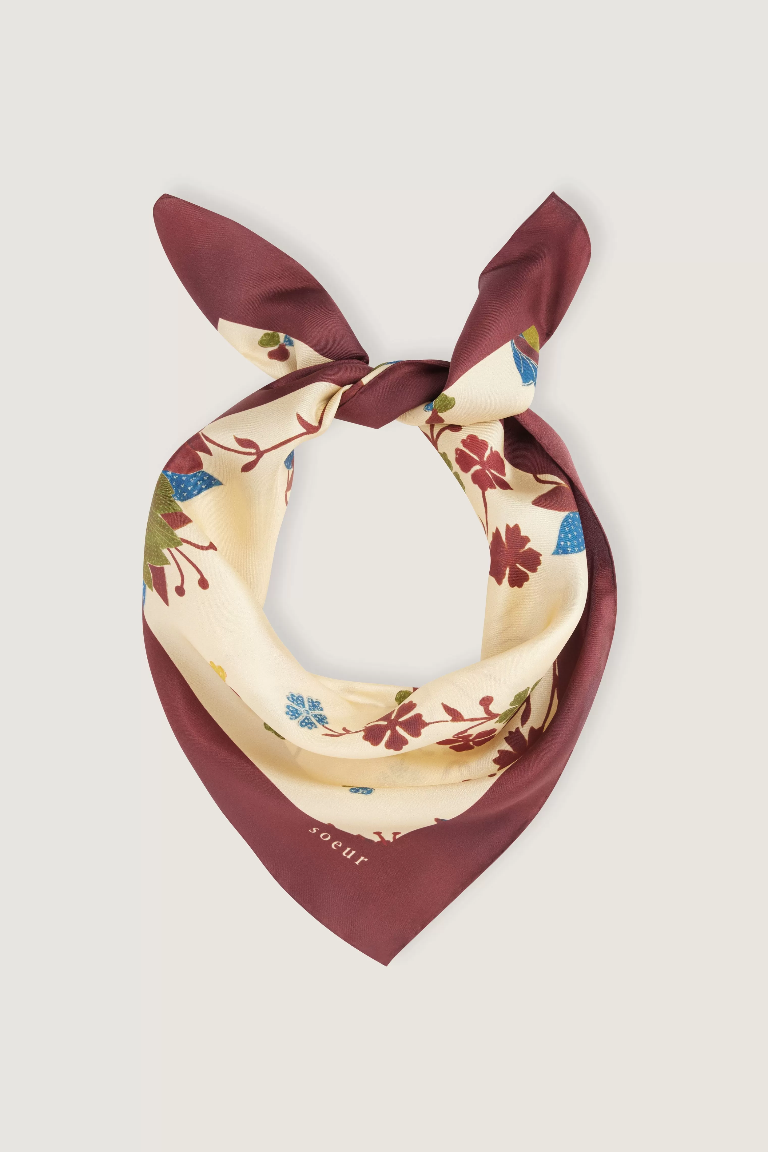 Soeur -FOULARD CAPUCINE Multico Ecru