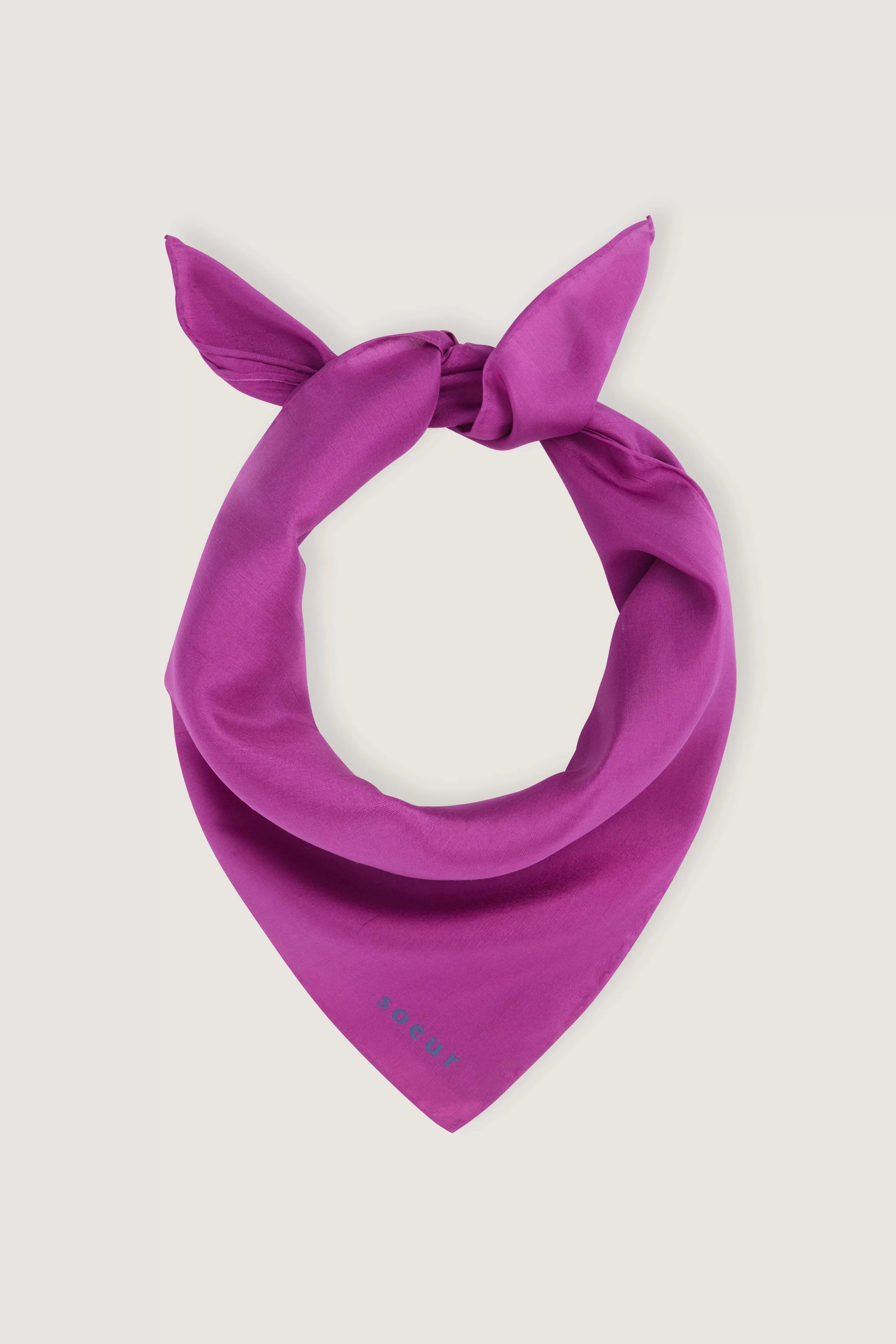 Soeur -FOULARD SQUARE Fushia