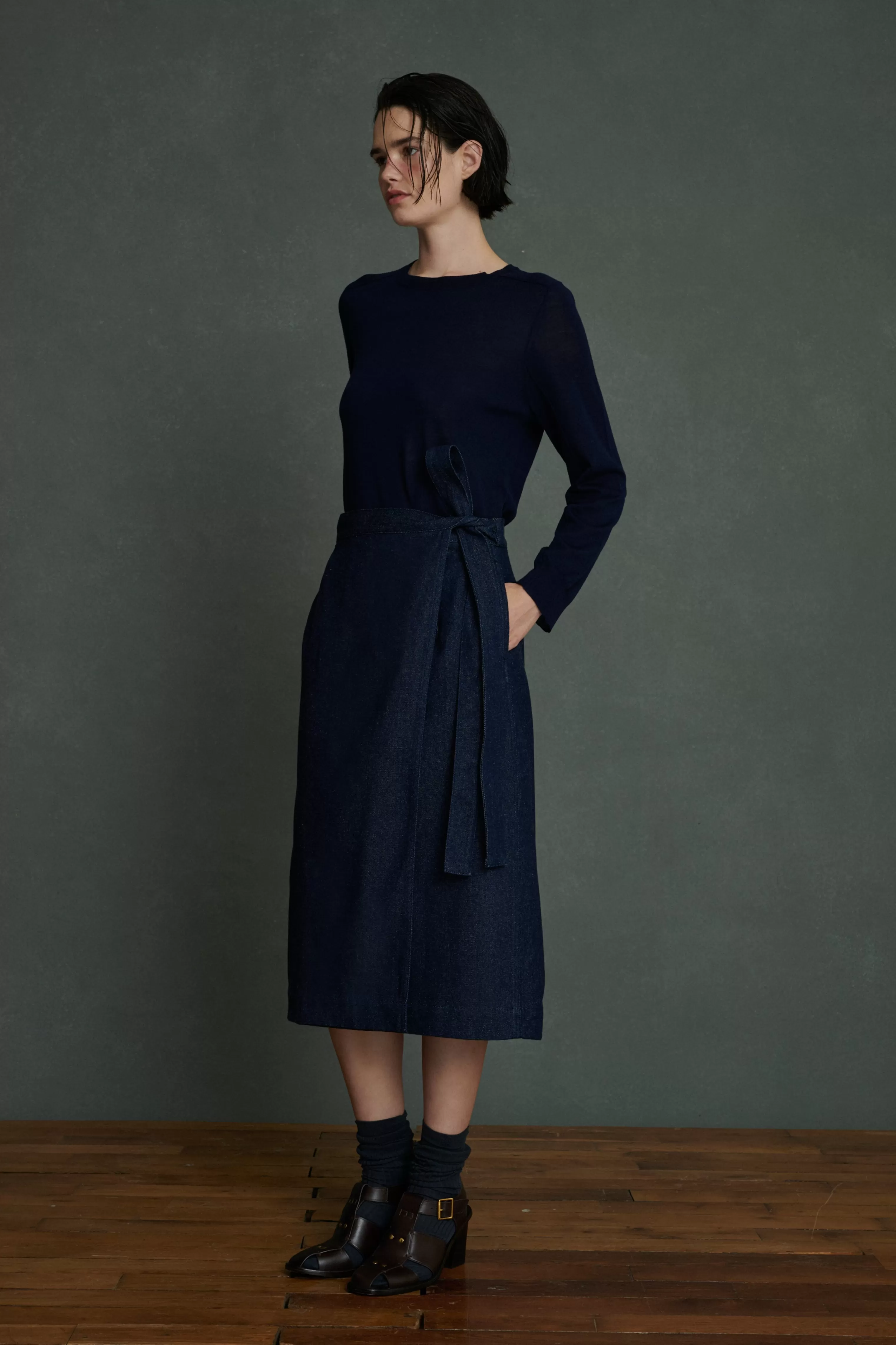 Soeur -JUPE ALINE navy