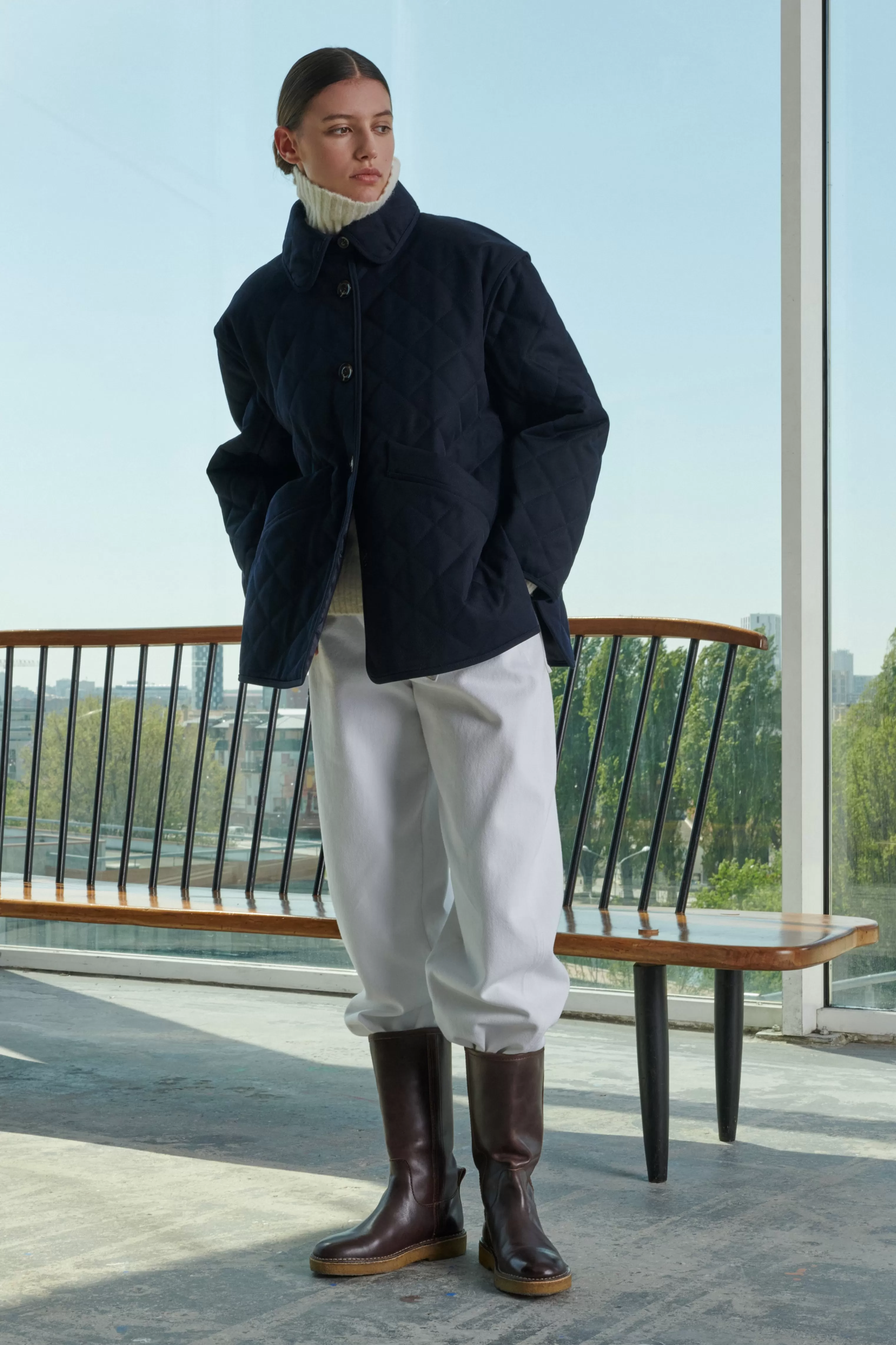 Soeur -MANTEAU RIGA Navy