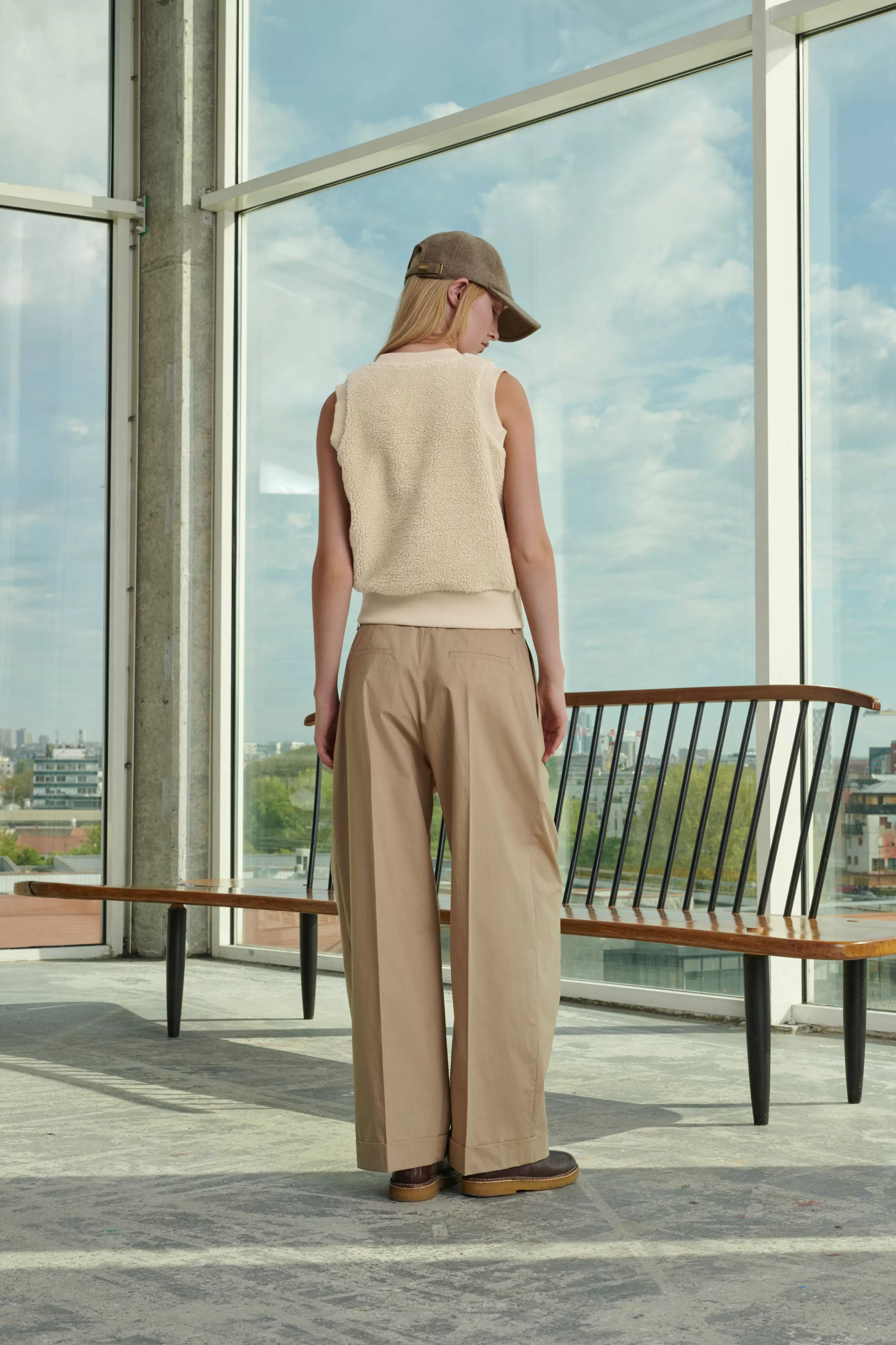 Soeur -PANTALON WATSON Beige