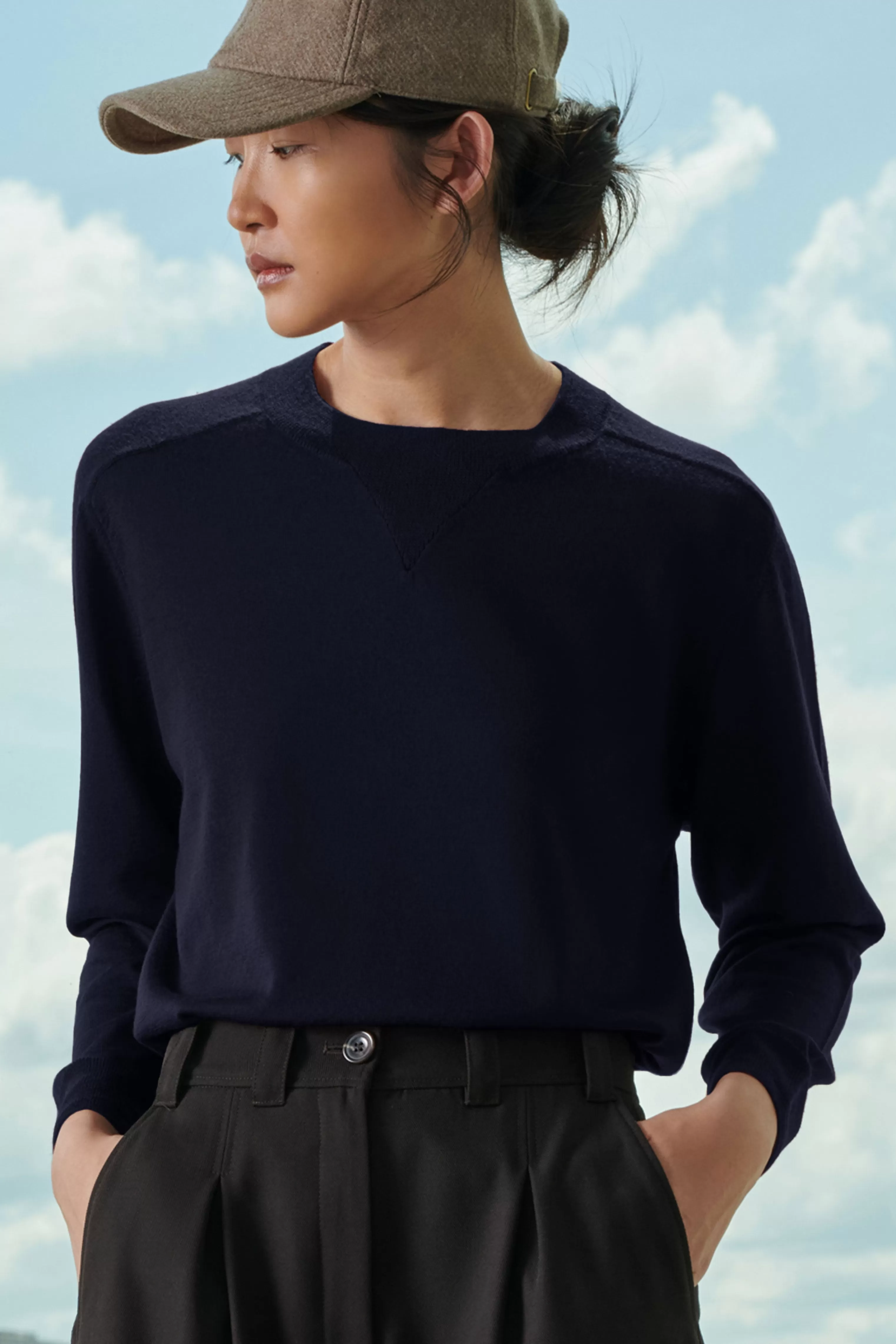 Soeur -PULL PIO Navy