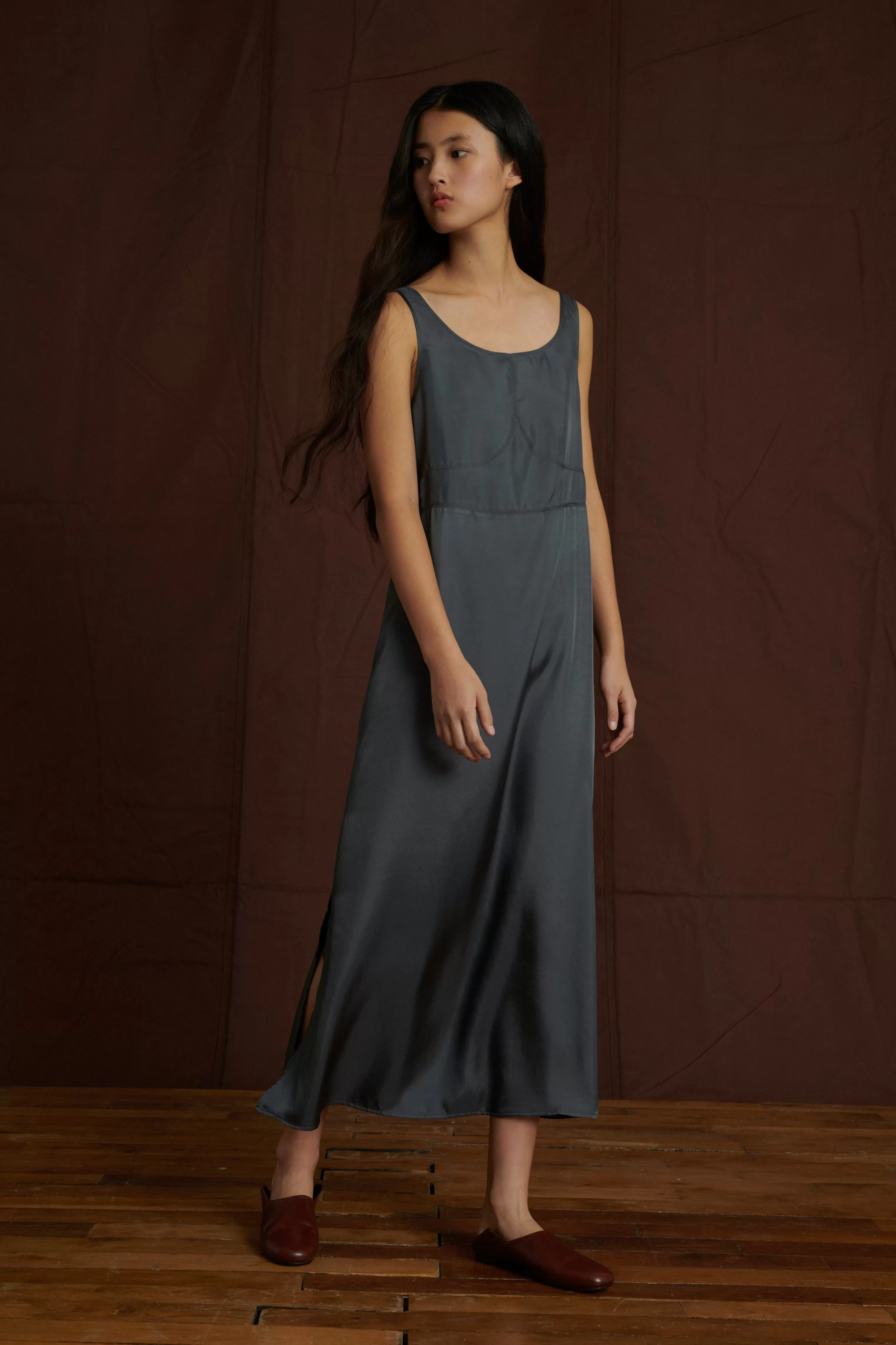 Soeur -ROBE FEMININE gris foncé