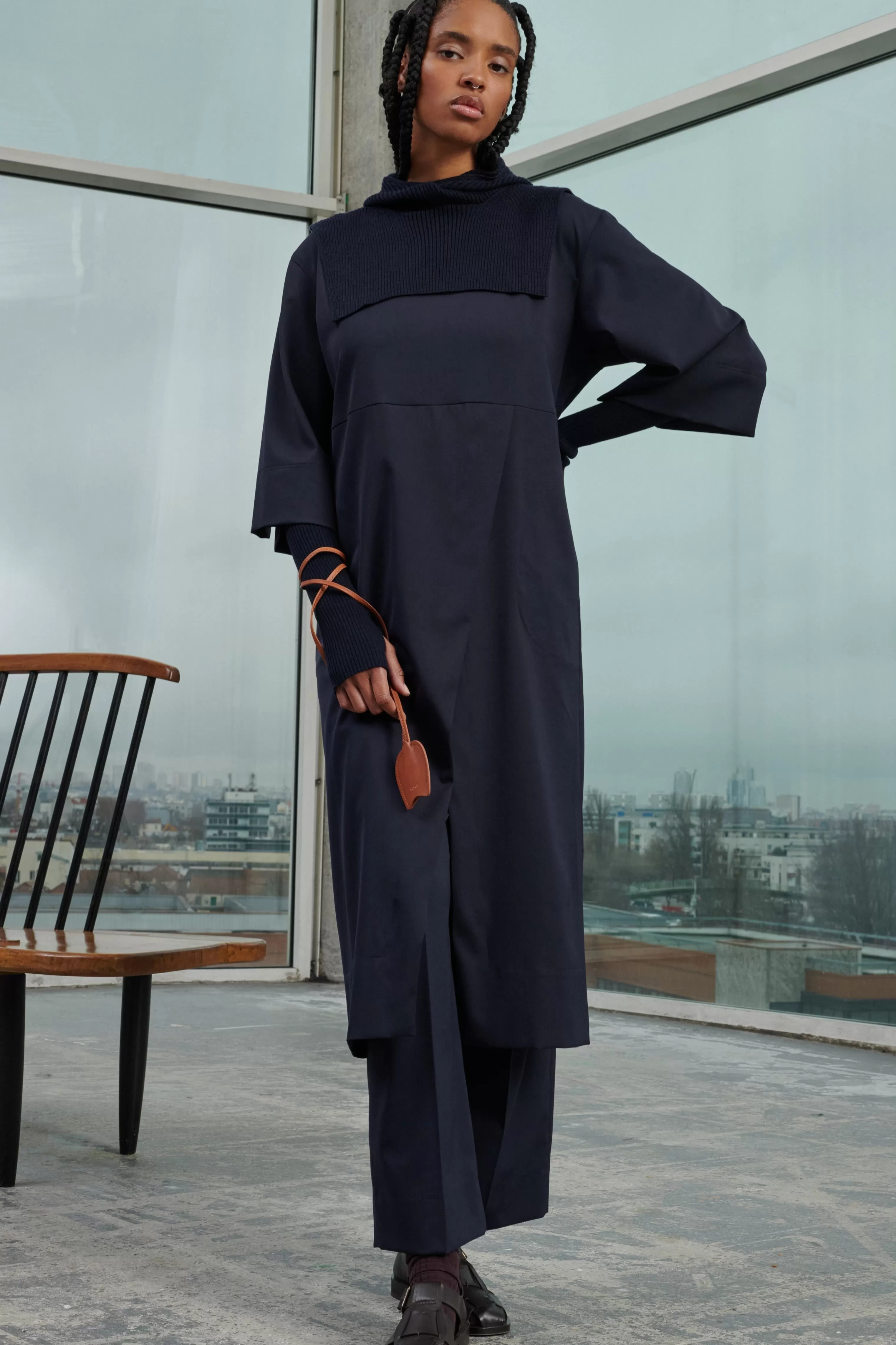 Soeur -ROBE VERCORS Navy