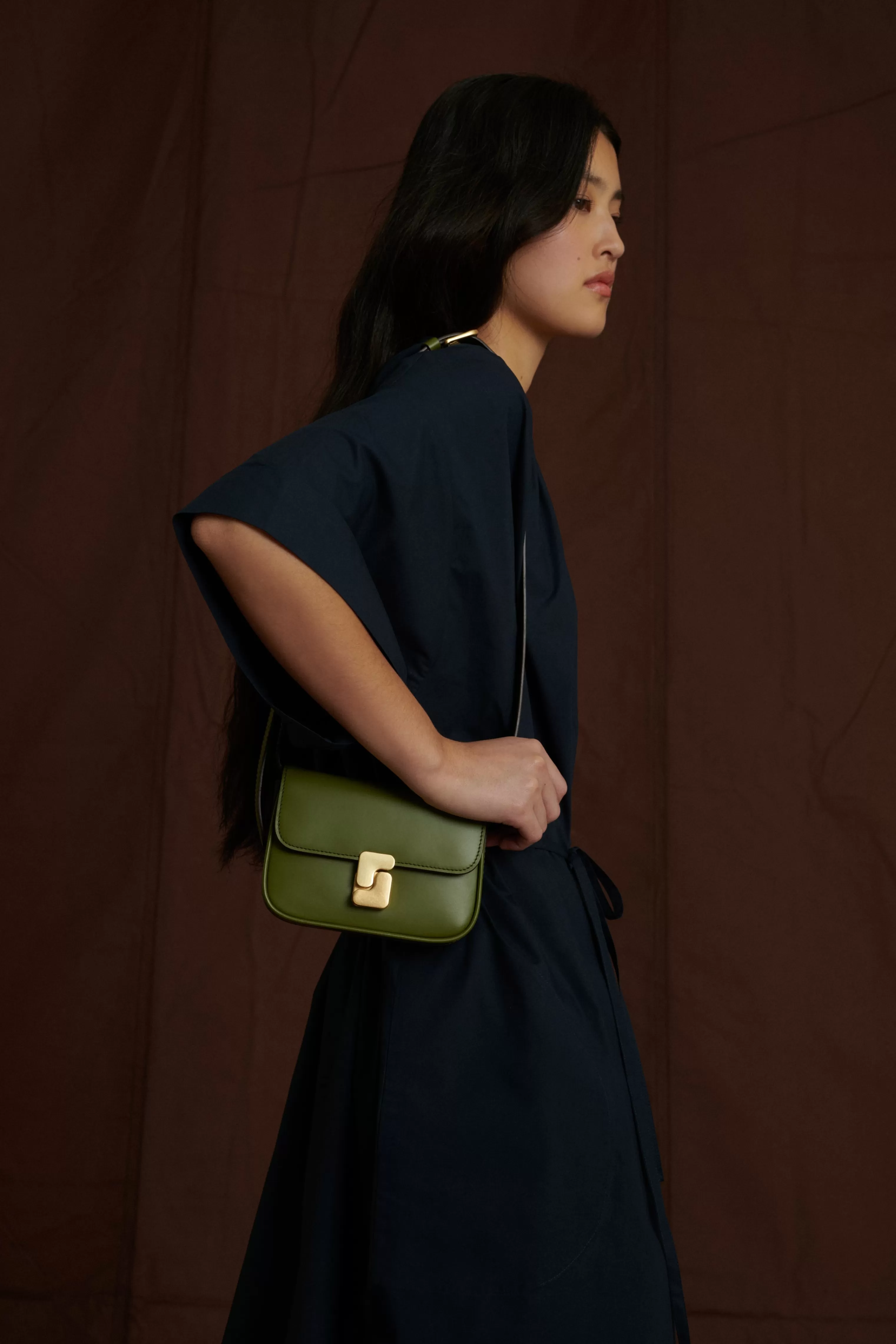 Soeur -SAC BELL VERY MINI vert olive