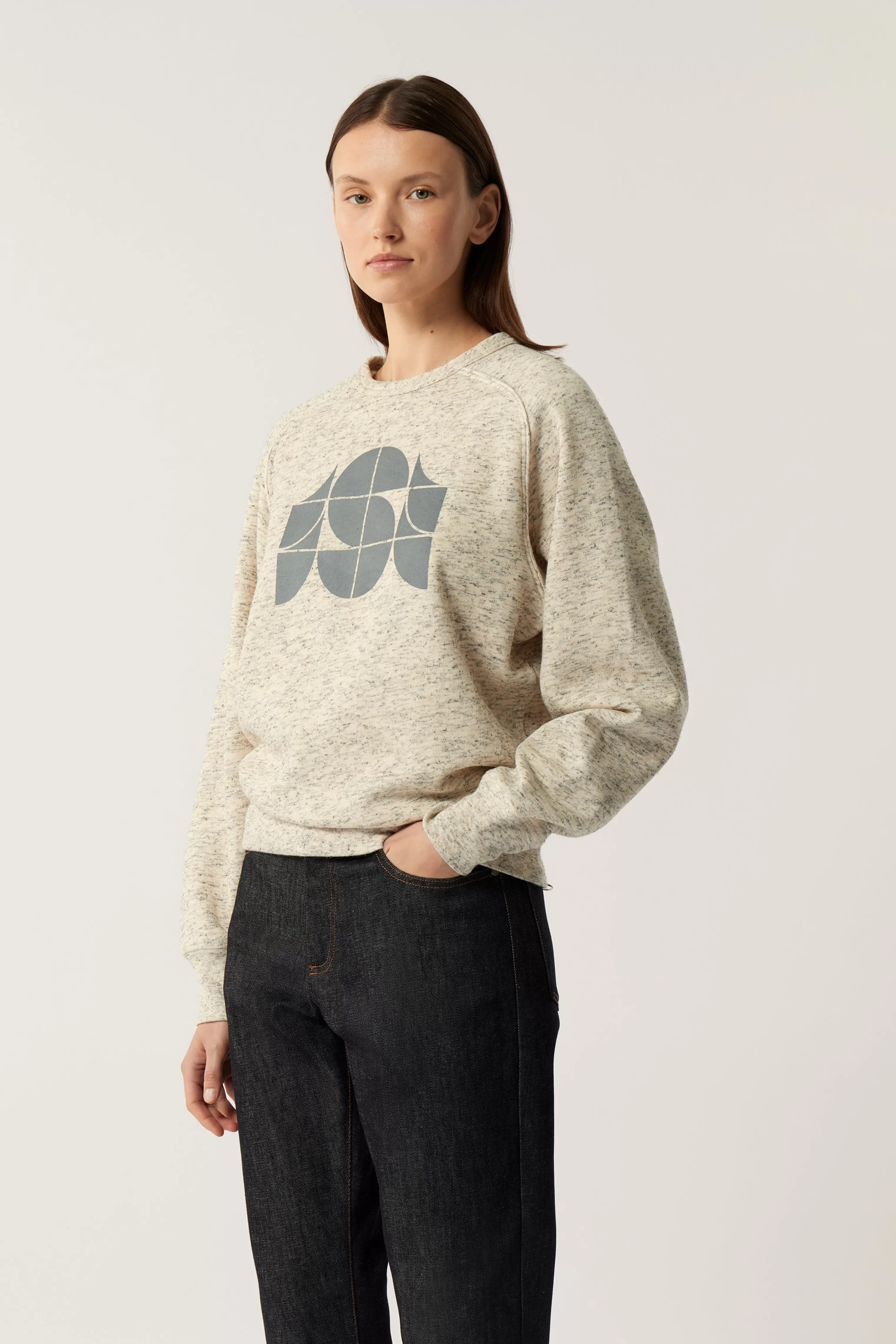 Soeur -SWEATSHIRT PASCAL Ecru